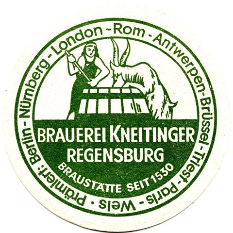 regensburg r-by kneitinger rund 1a (215-brausttte seit 1530-grn)